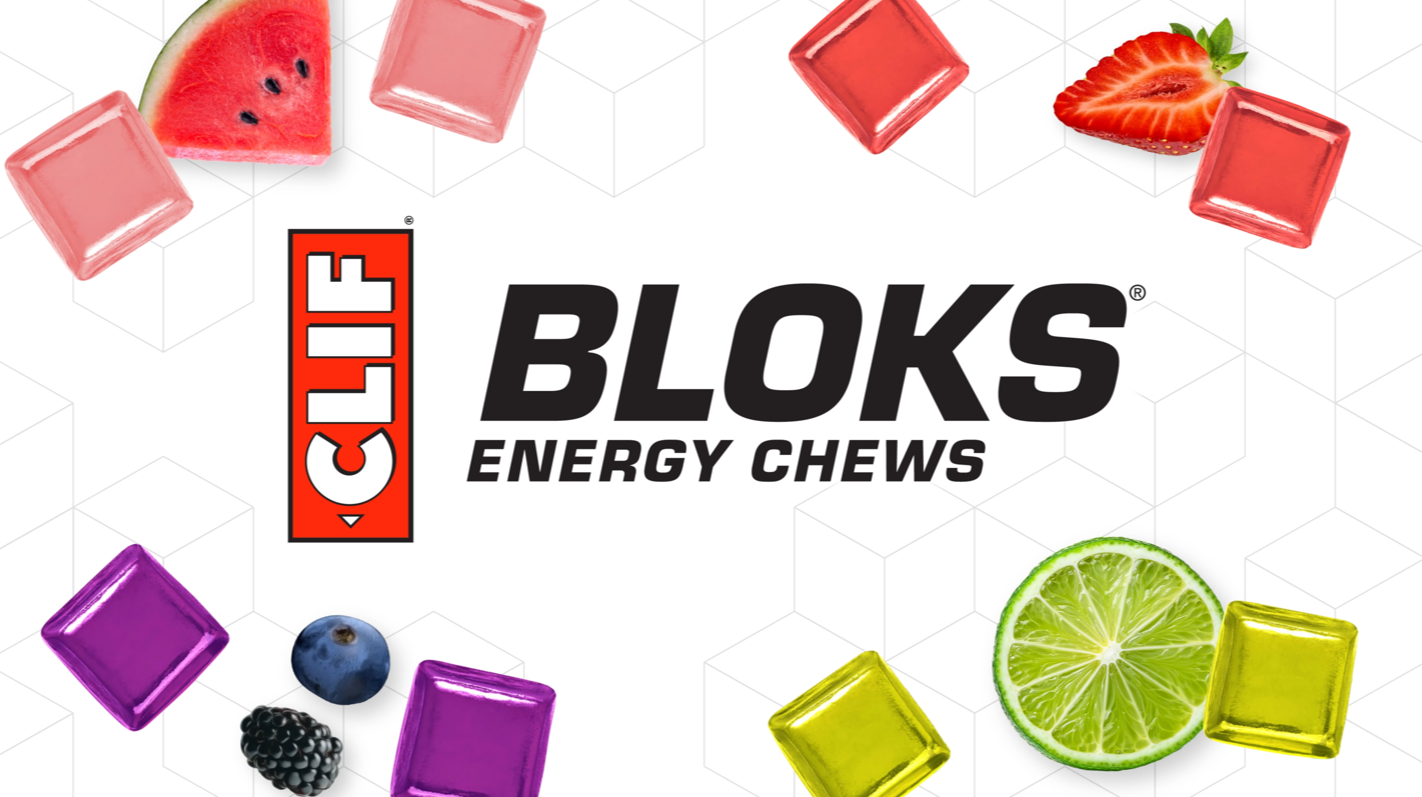 CLIF BLOKS Energy Chews, Salted Watermelon flavour, Gluten Free